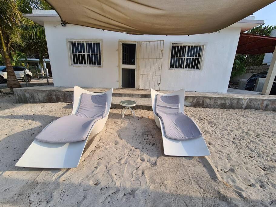 Apartamento Casa Perla Marina, Pequena Casa Frente A La Playa. El Cuyo Exterior foto
